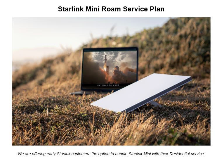 SpaceX introduces compact 'Starlink Mini' satellite internet antenna at $599.