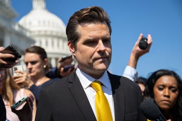 Matt Gaetz, Trump's AG pick, announces withdrawal.