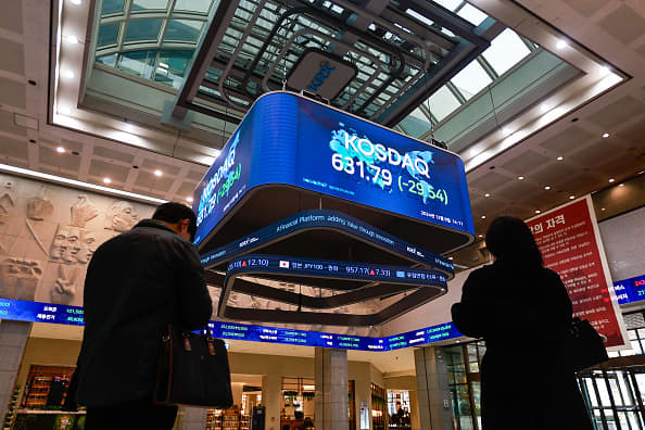 The chaos in Korea further intensified investors' concerns about the country's stocks.