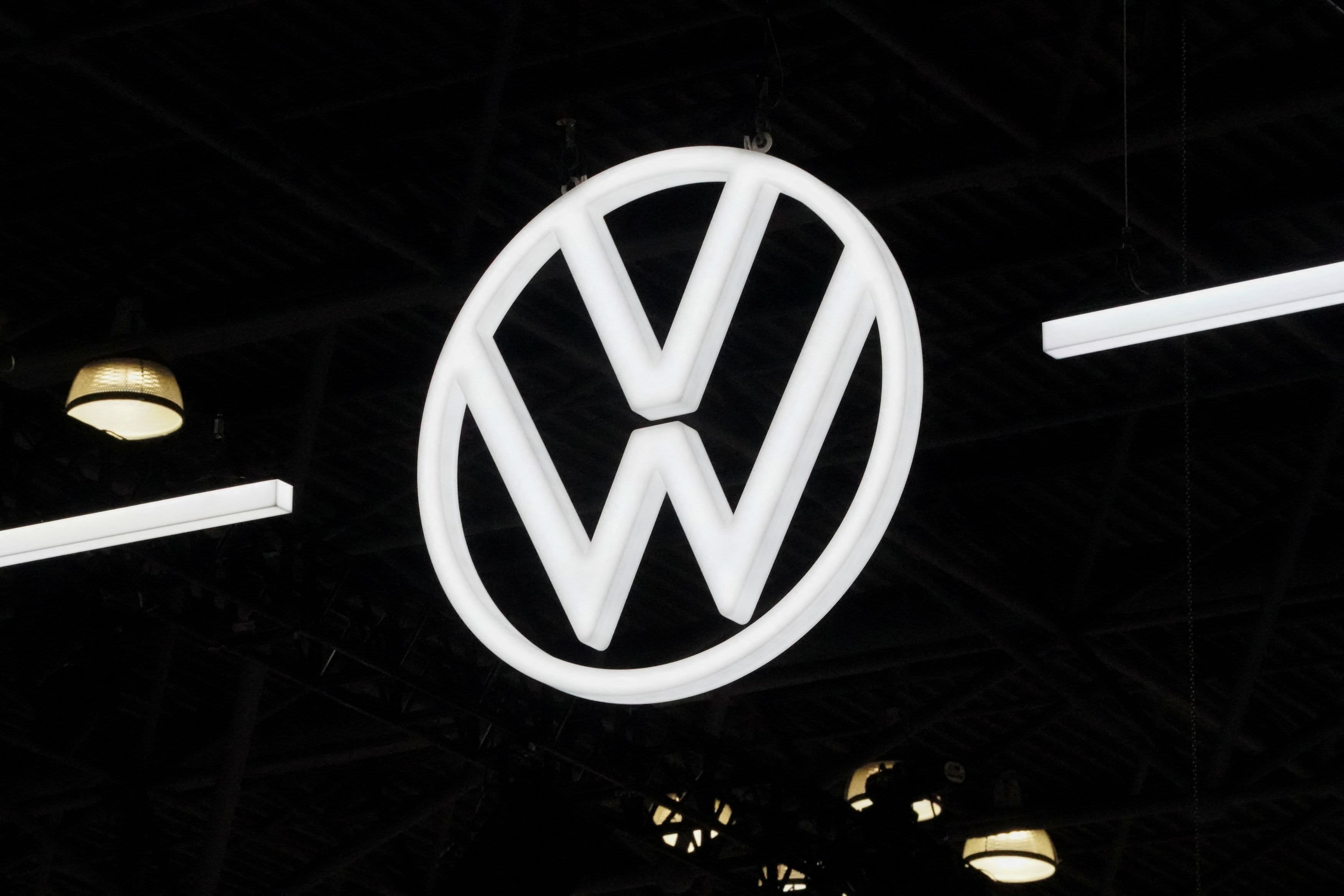 Volkswagen's shares decline as it contemplates shutting down its Brussels plant due to low demand for electric vehicles.