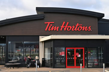 Tim Hortons drives Restaurant Brands revenue above expectations.