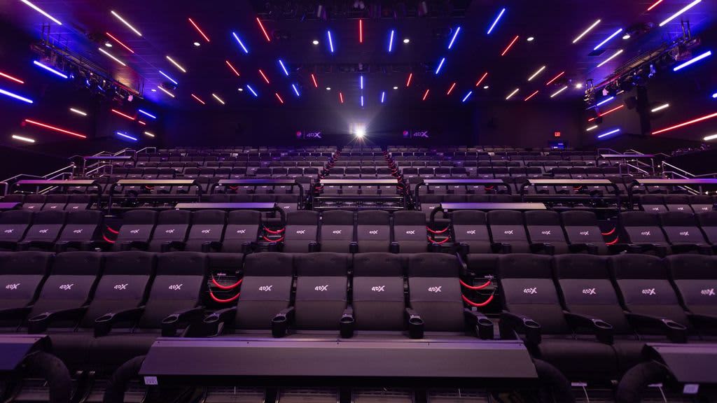 4DX is gaining popularity in the moviegoing market with its immersive experience that includes shaking seats and fog.