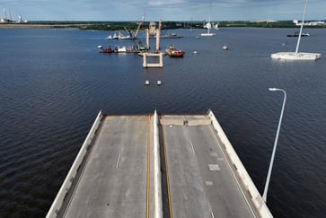 The $2 billion rebuilding of a bridge in Baltimore serves as a test case for a new national discussion on infrastructure spending.