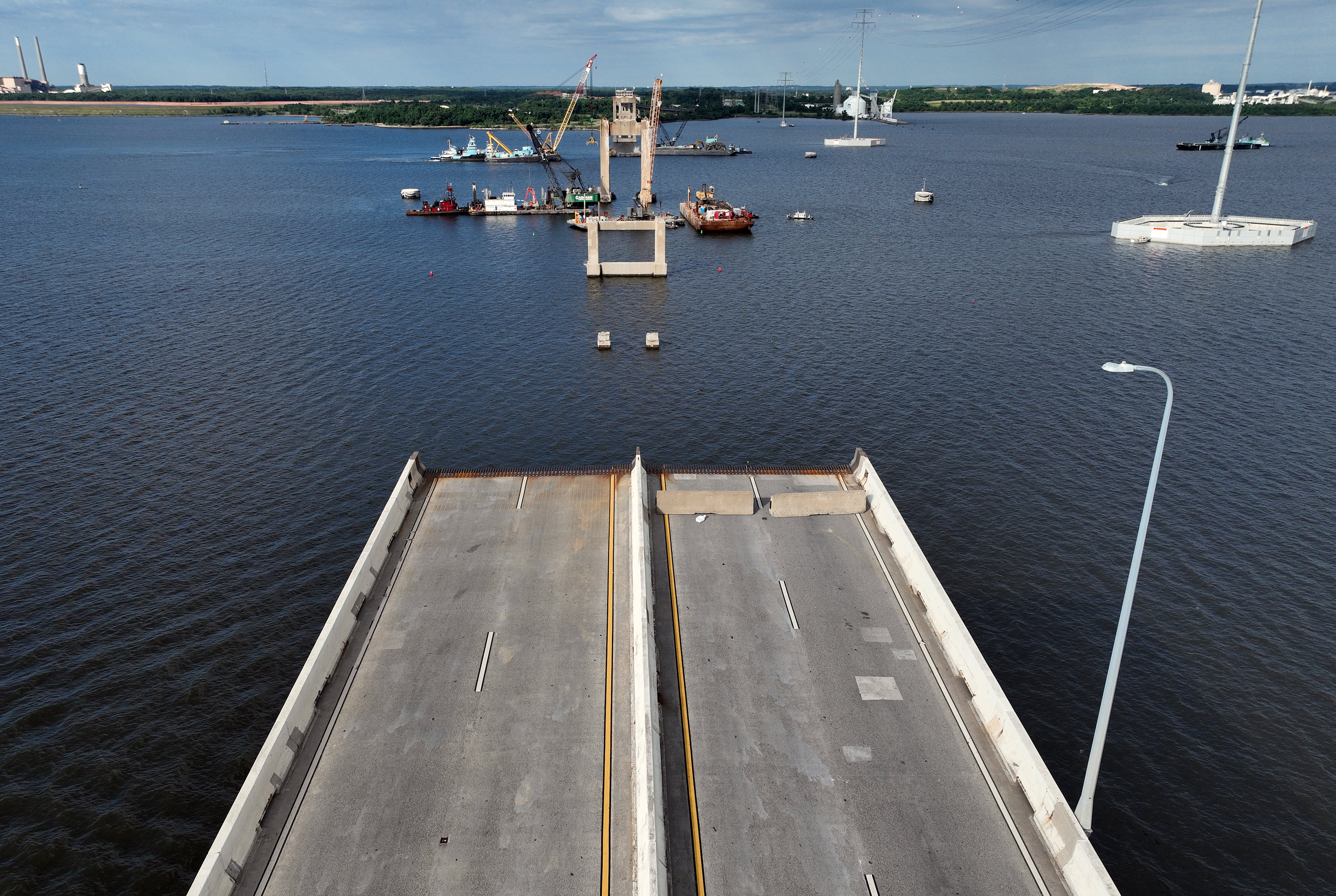 The $2 billion rebuilding of a bridge in Baltimore serves as a test case for a new national discussion on infrastructure spending.