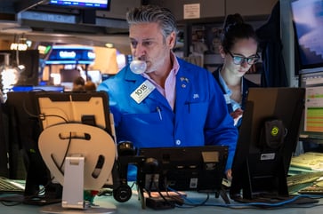 Traders take a moment to process the strong jobs data before Treasury yields resume.