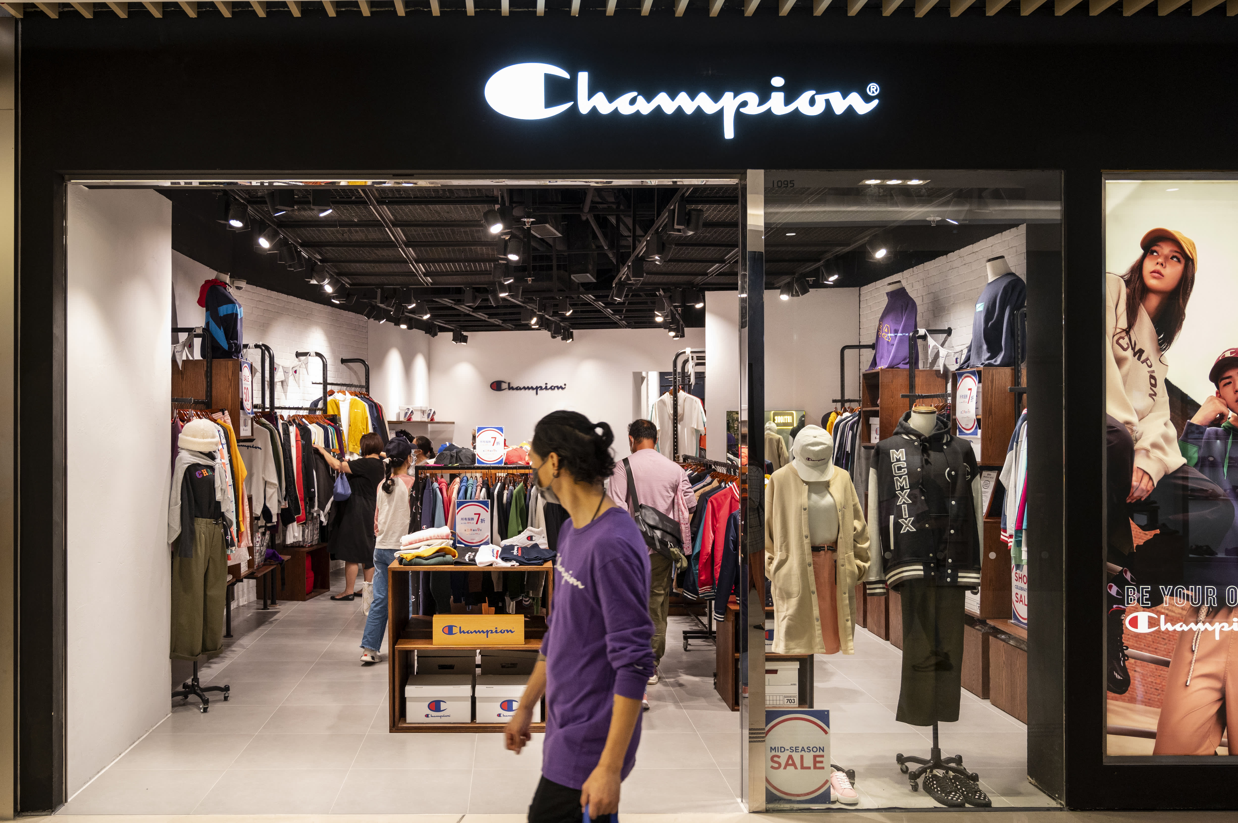Authentic Brands to acquire Champion brand from Hanesbrands in a $1.2 billion deal.