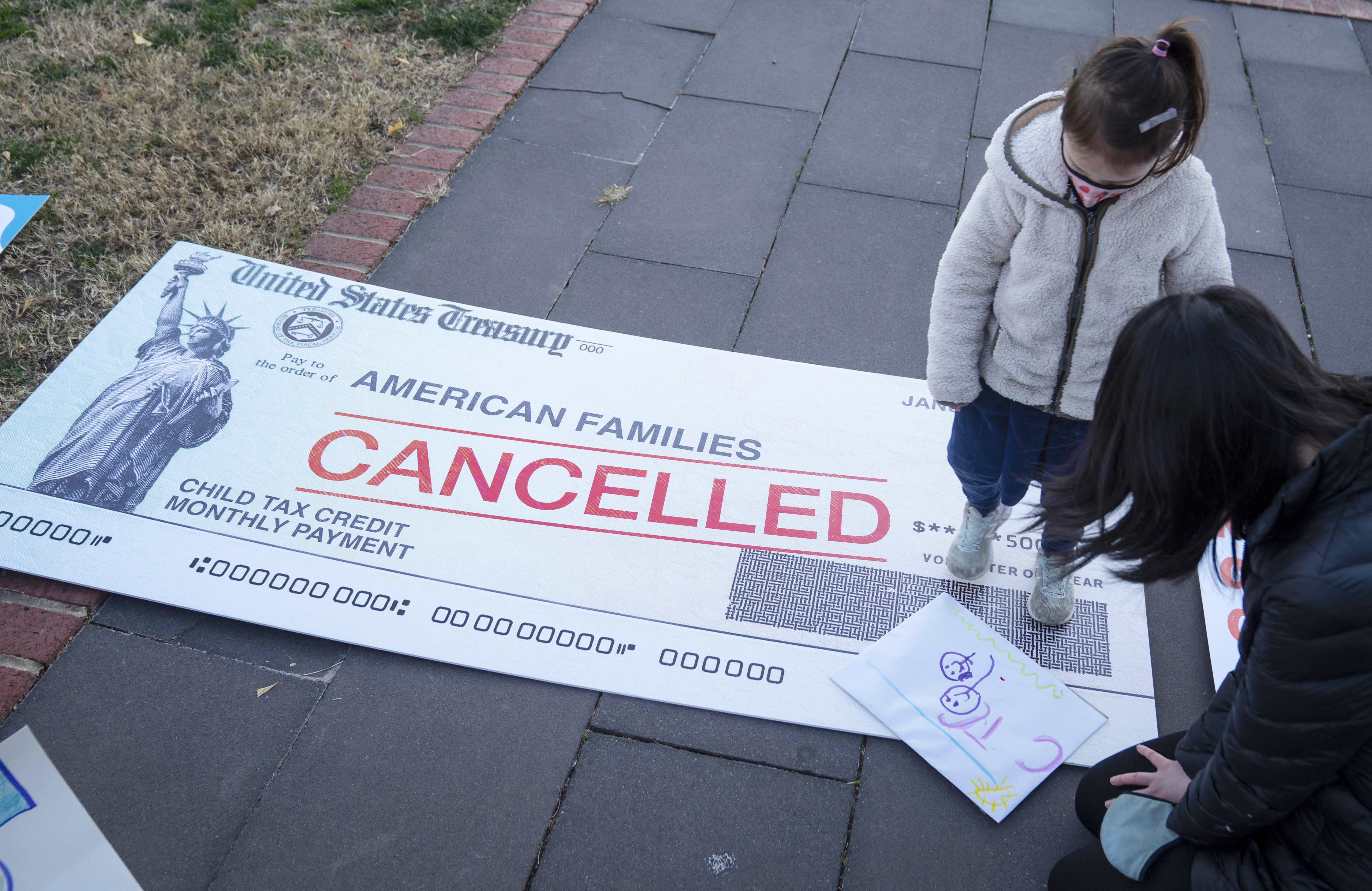 Some parents started businesses with the help of the child tax credit last year.
