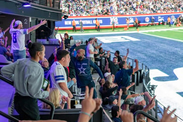 NFL games to be broadcast by immersive entertainment company Cosm.