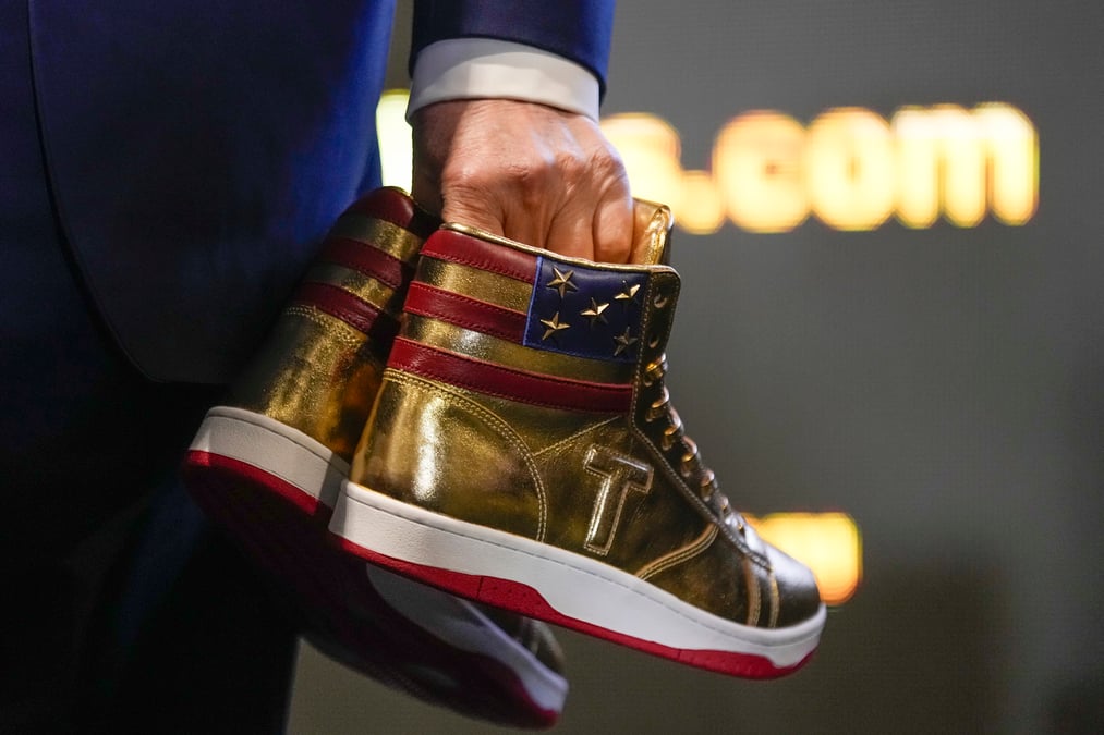 Trump introduces footwear collection.
