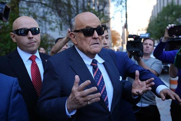 Lawyers for Rudy Giuliani seek to withdraw from defamation lawsuit due to "fundamental disagreement."