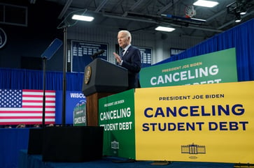 The Biden administration did not expedite student loan relief before the final rule, according to an official.