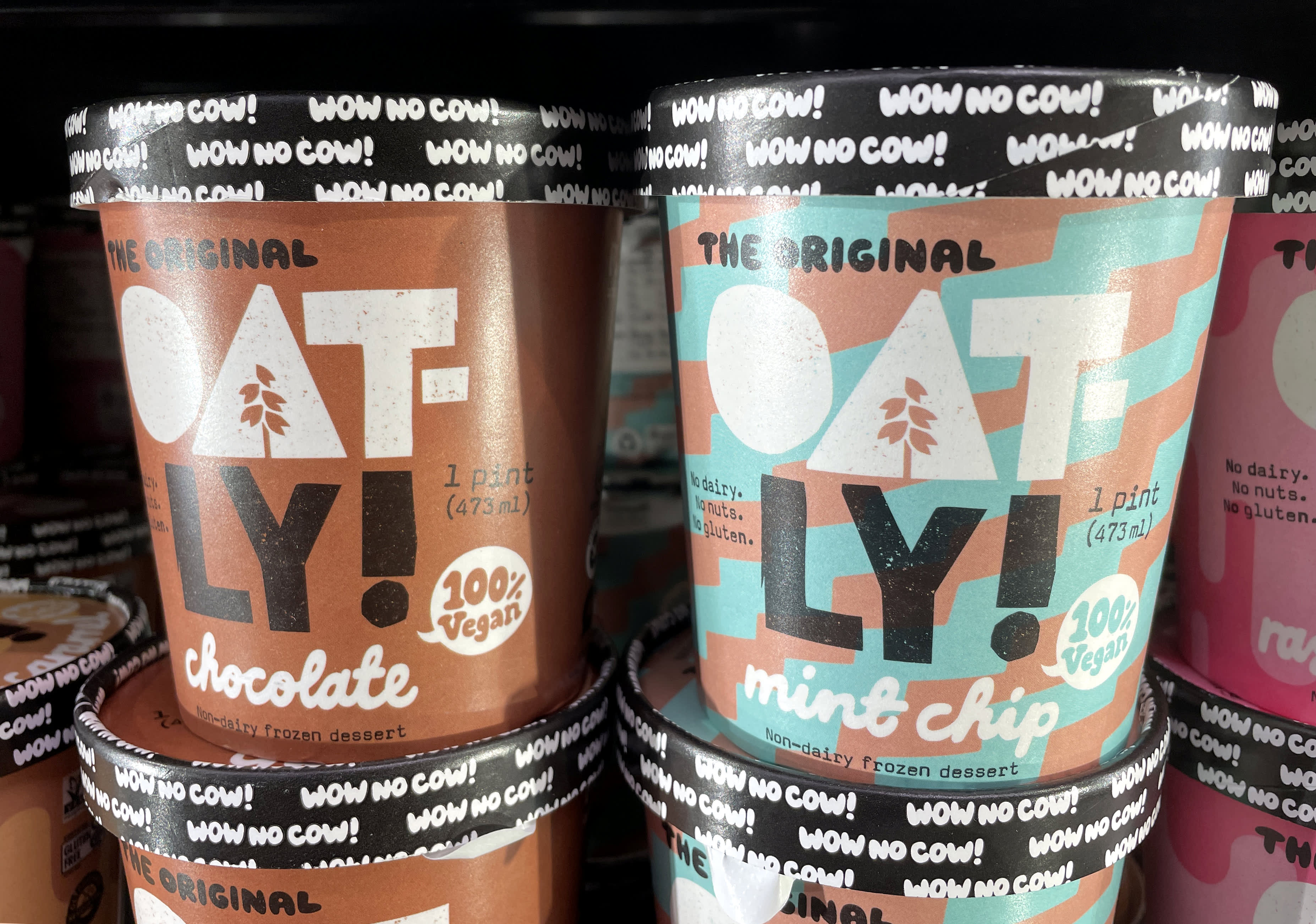 Oatly, the oat milk maker, has partnered with Carvel ice cream shops to bring dairy-free flavors to their menu.