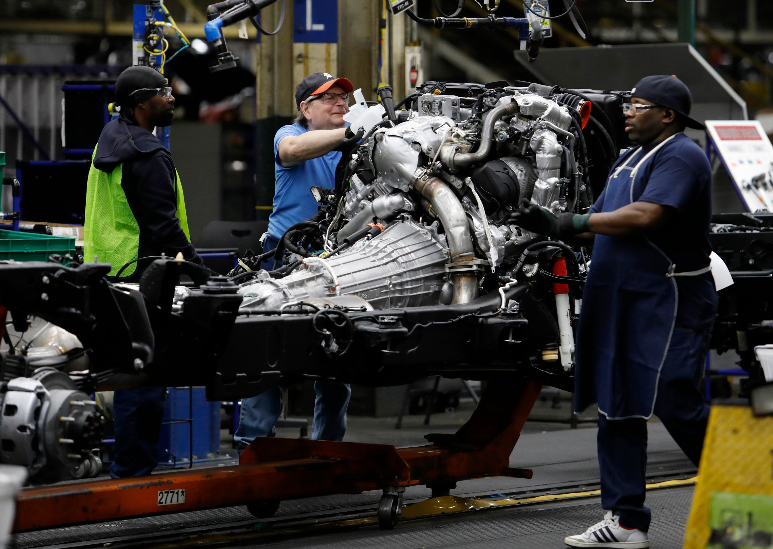 Production at two GM plants in the U.S. is temporarily halted due to Hurricane Helene.