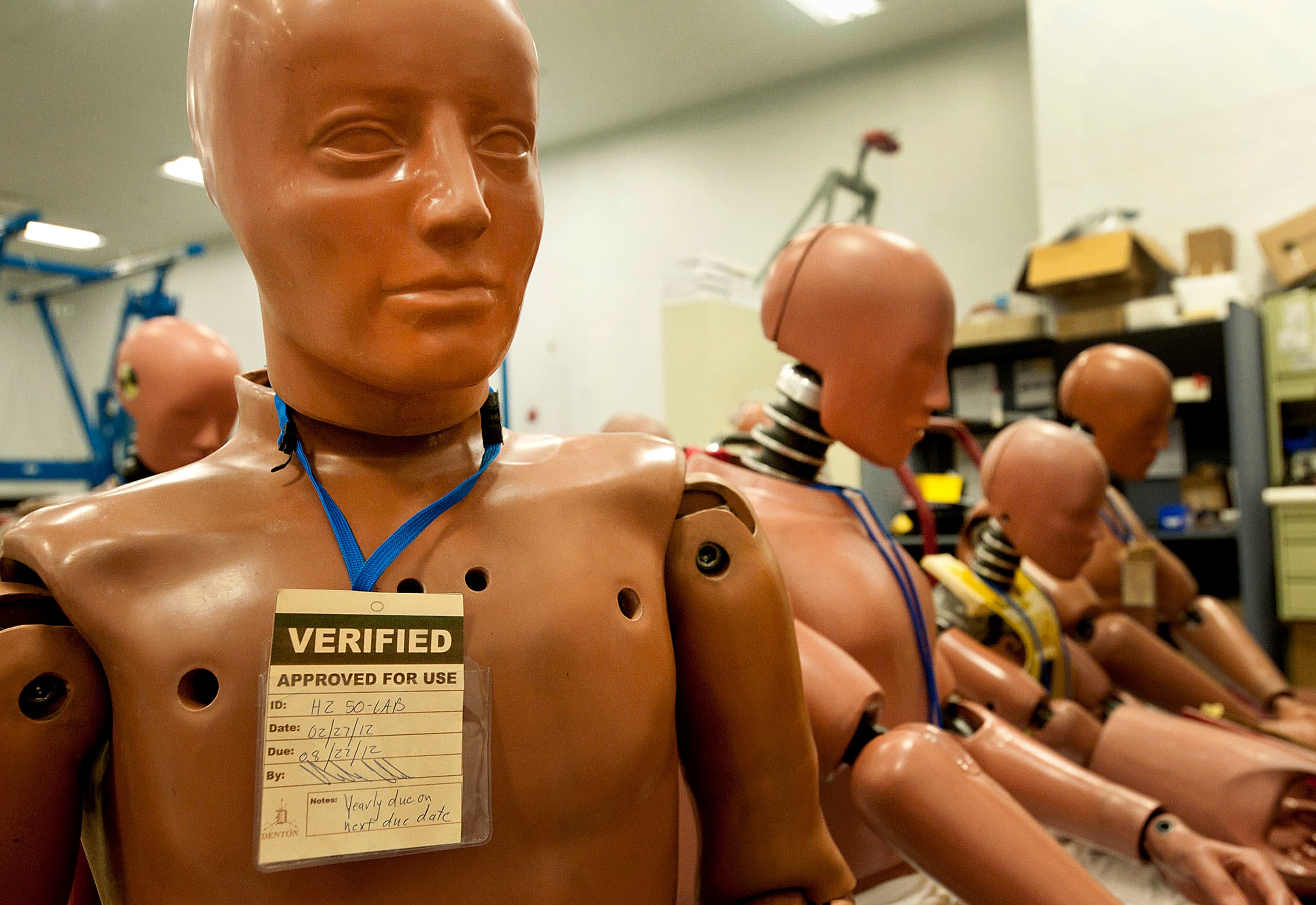 What is the Purpose of Companies Investing Large Sums in Crash Test Dummies?