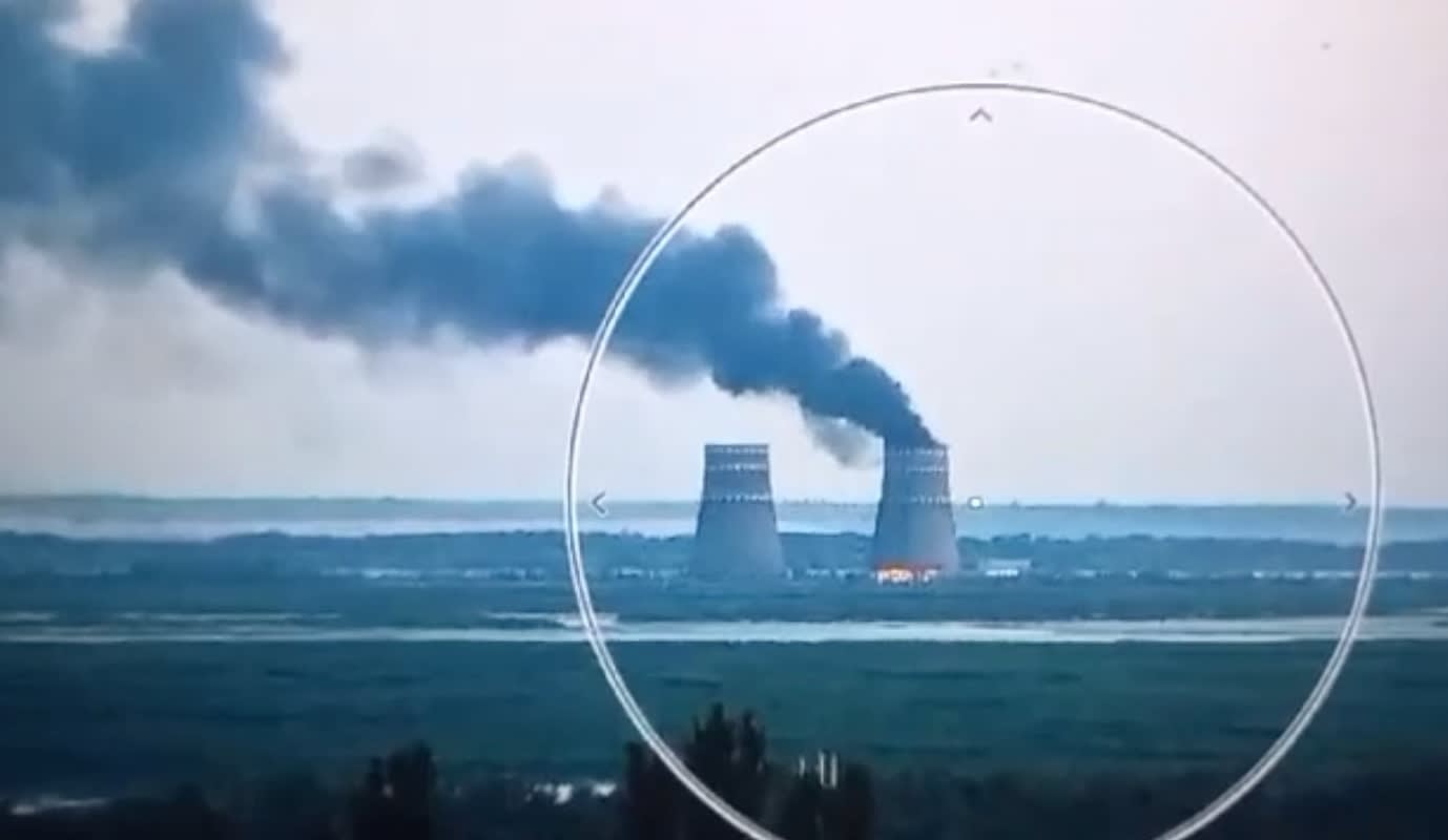 The ongoing incursion in Ukraine has led to a heated exchange between Moscow and Kyiv over a nuclear plant fire.