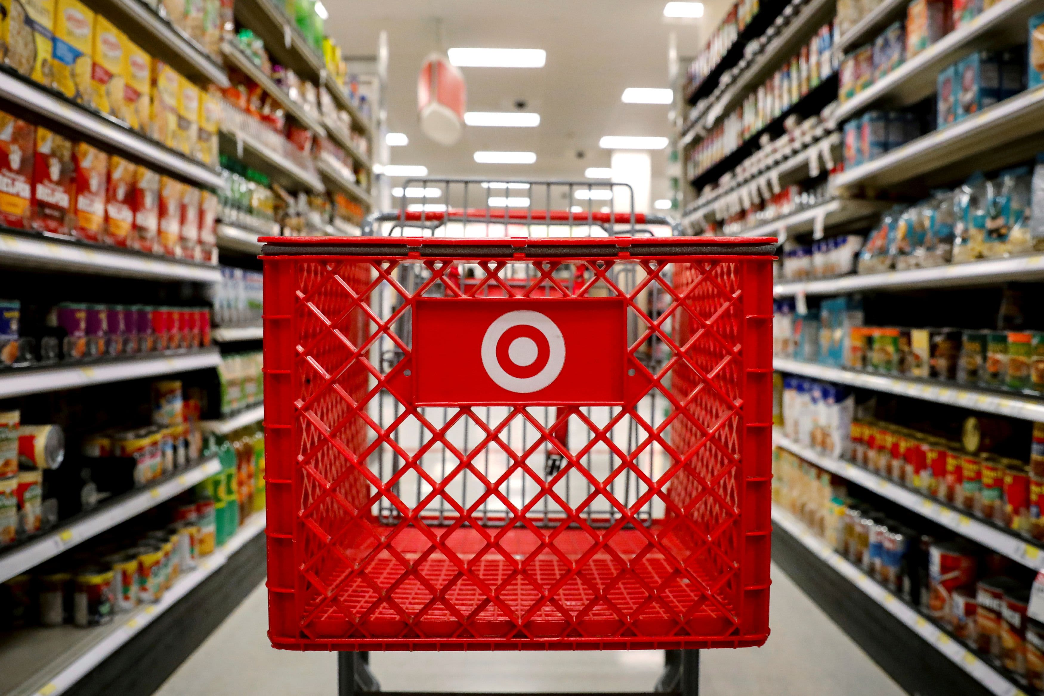 More than Target, Kroger, and Foot Locker, which stocks are experiencing the largest price changes during the midday trading session?