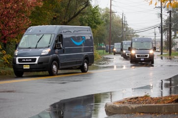 The expectation of two-day or less shipping in America is being challenged by the threat of climate change.