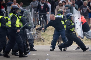 Some countries advise their citizens against traveling to the UK as riots and chaos escalate.