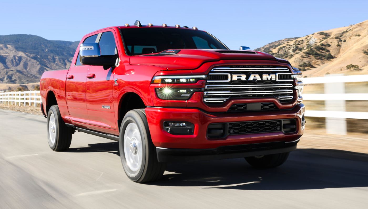 Stellantis unveils revamped Ram heavy-duty trucks.