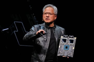 Jensen Huang, CEO of Nvidia, claims the demand for the next-generation Blackwell AI chip is 'extreme'.