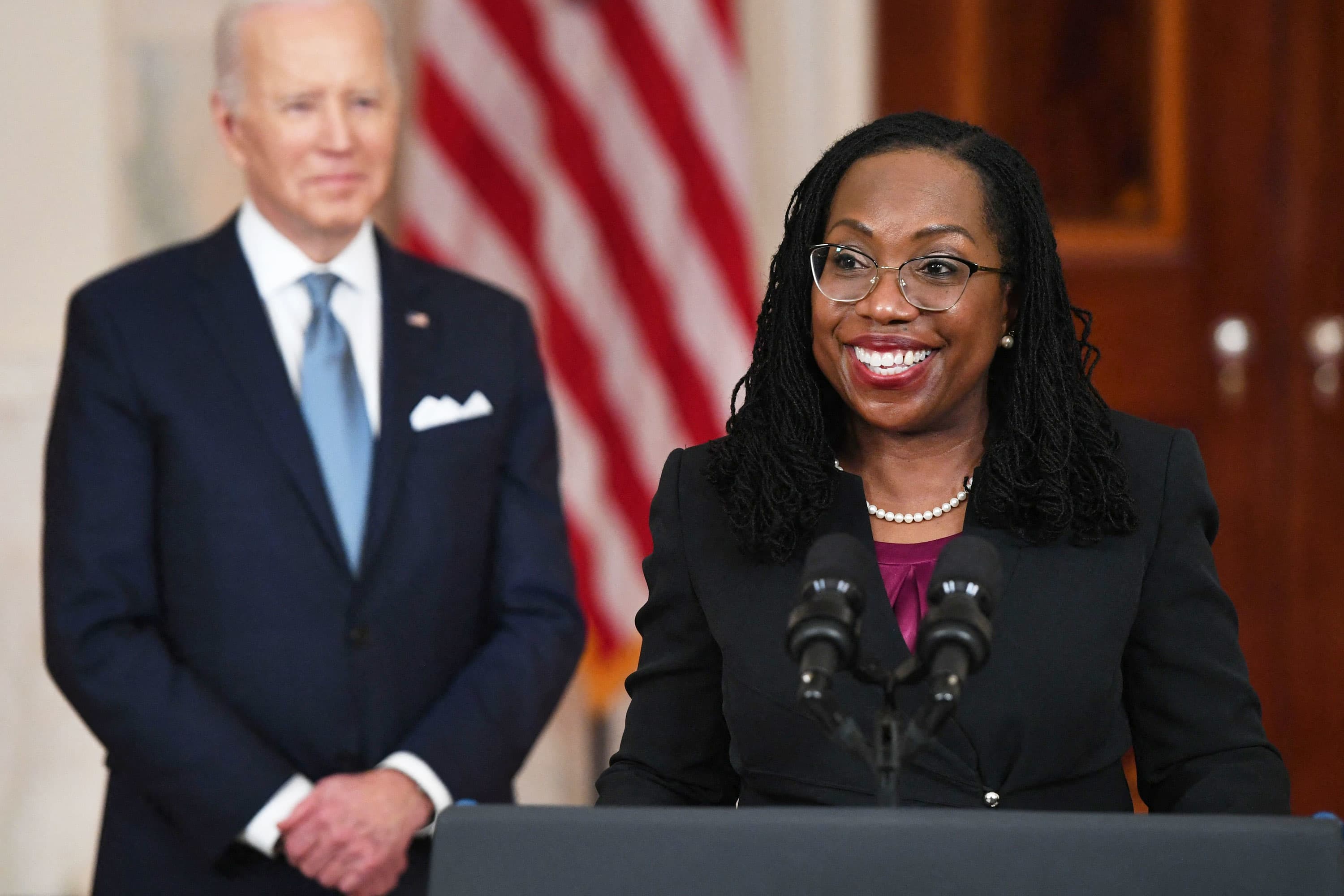 Over $1 million is raised by Democrats in support of Ketanji Brown Jackson's Supreme Court nomination within hours of the announcement.