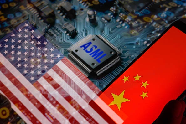 ASML reveals how U.S. chip export restrictions will impact its sales in China.