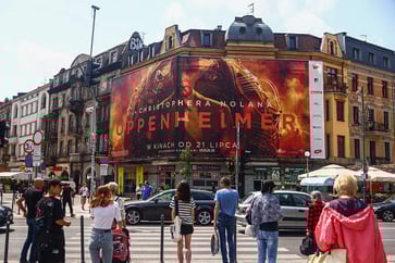 In the third quarter, IMAX swung to a profit with the help of Oppenheimer.