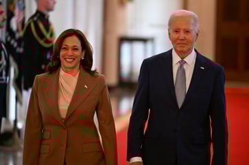 The White House announces a comprehensive regulatory initiative, in anticipation of Harris's upcoming economic blueprint unveiling.