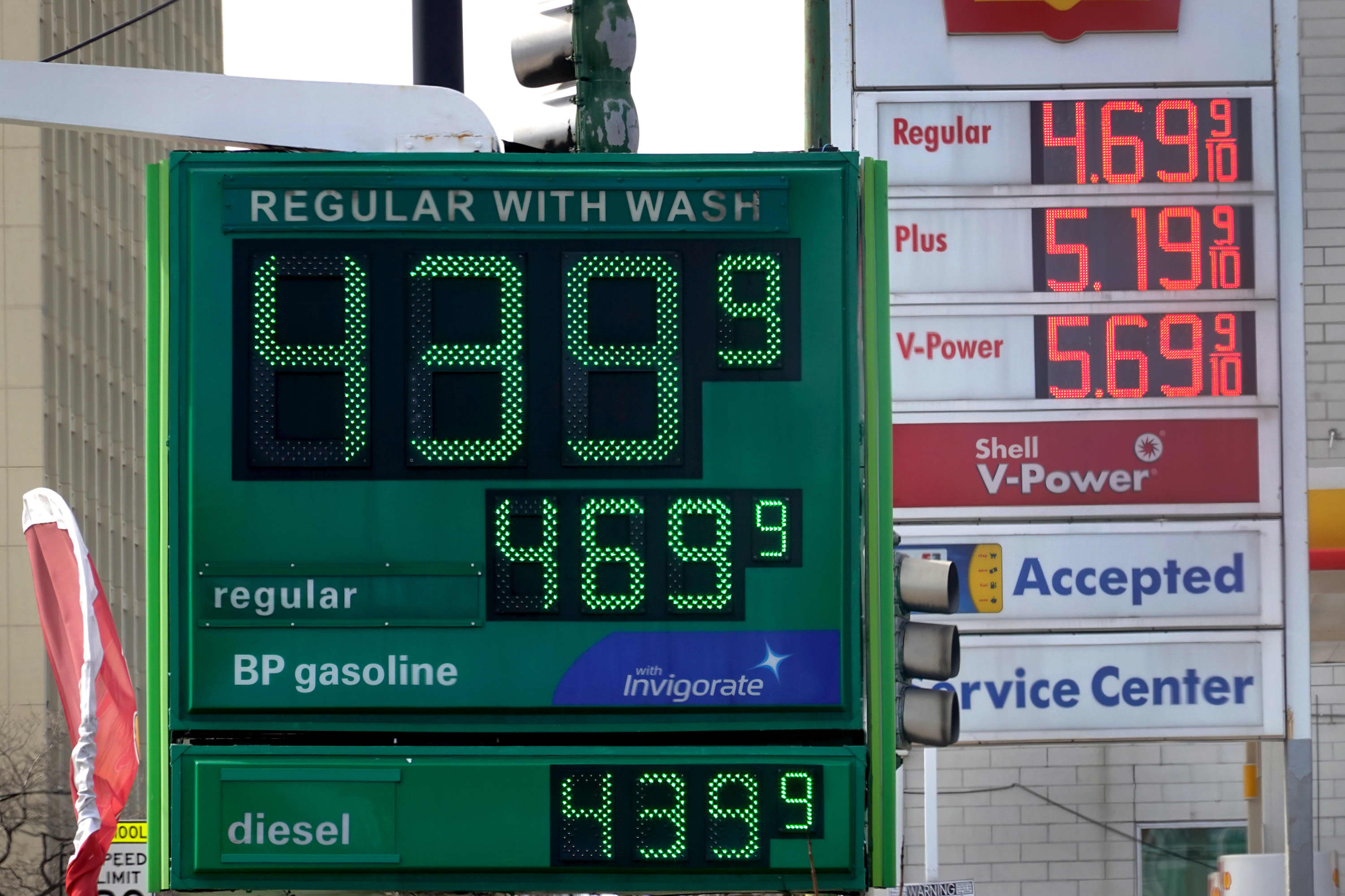 Since 2008, the national average for a gallon of gas has reached its highest price at $4.