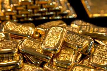 The demand for gold has increased due to the soft dollar and the Middle East turmoil.