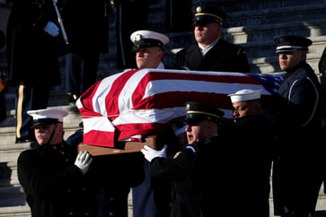 Biden to give tribute at Carter's funeral.