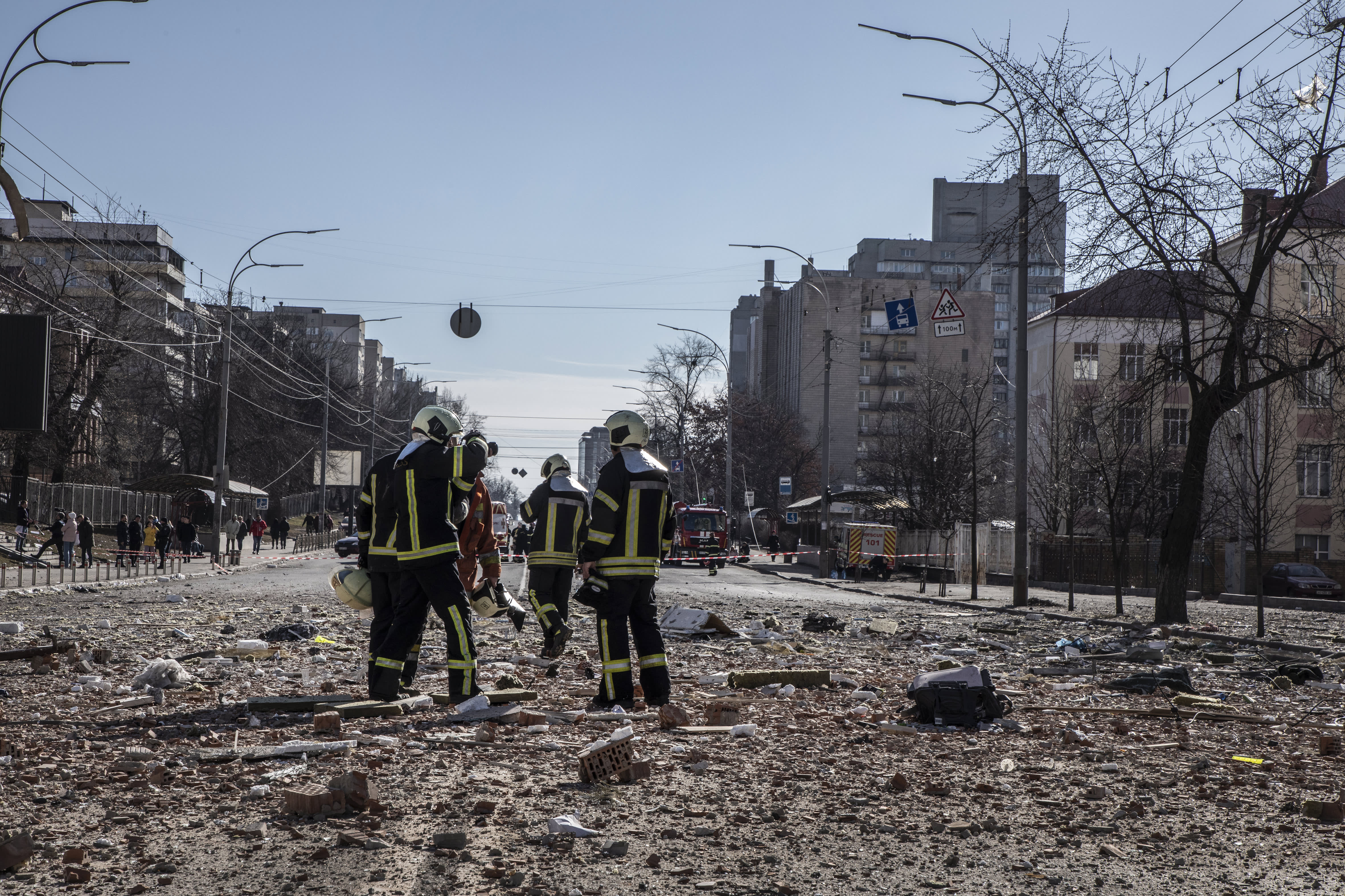 Despite strong Ukrainian resistance, Russia remains determined to capture Kyiv, according to a Pentagon official.