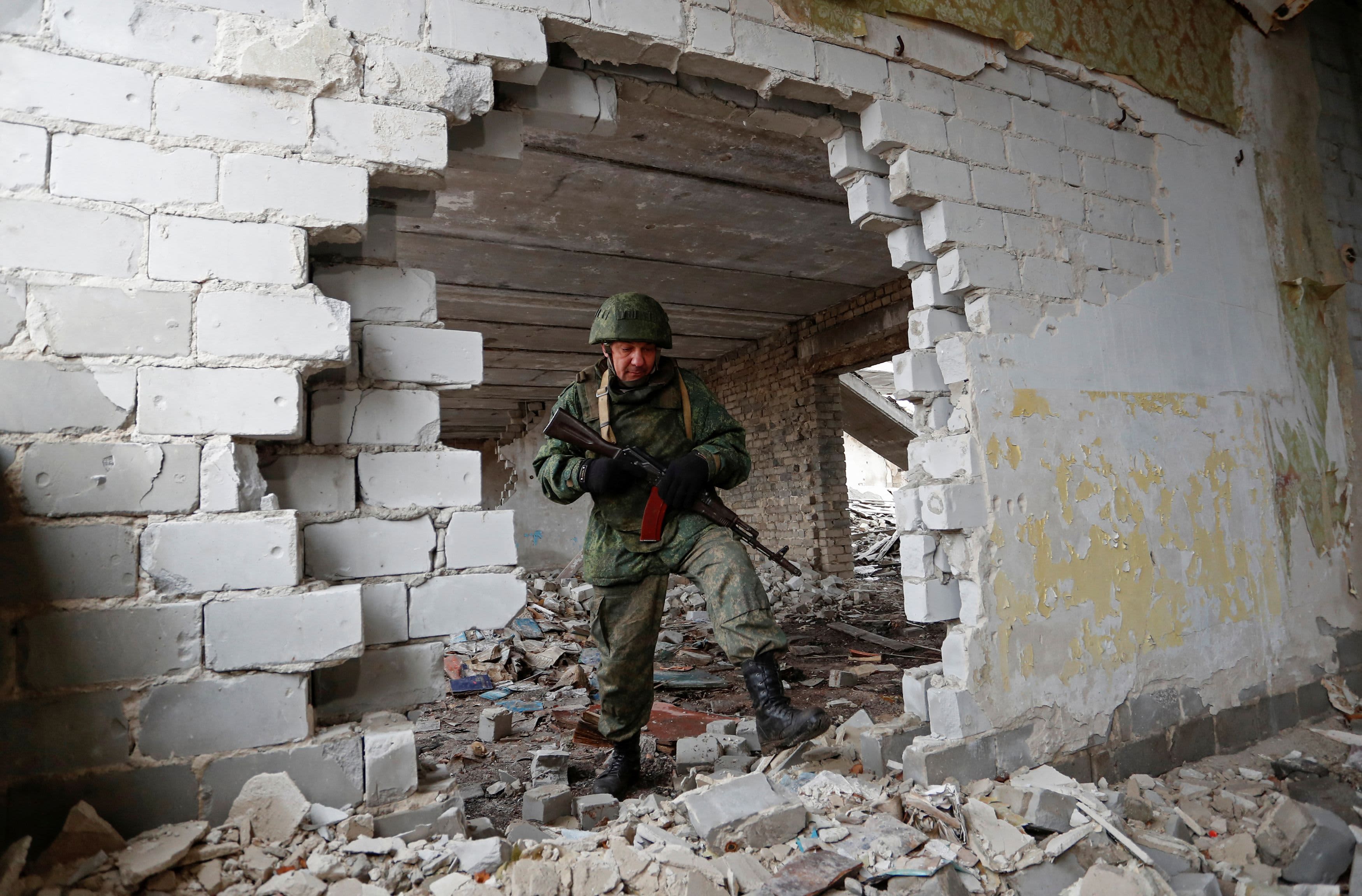 Over 150,000 Russian troops are stationed near Ukraine, according to a U.S. official, as reports of attacks continue.