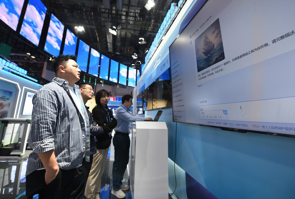 China is lagging behind the US in the development of its own OpenAI technology.