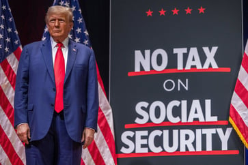 A budget group has stated that Trump's plan would lead to Social Security's insolvency in just six years.