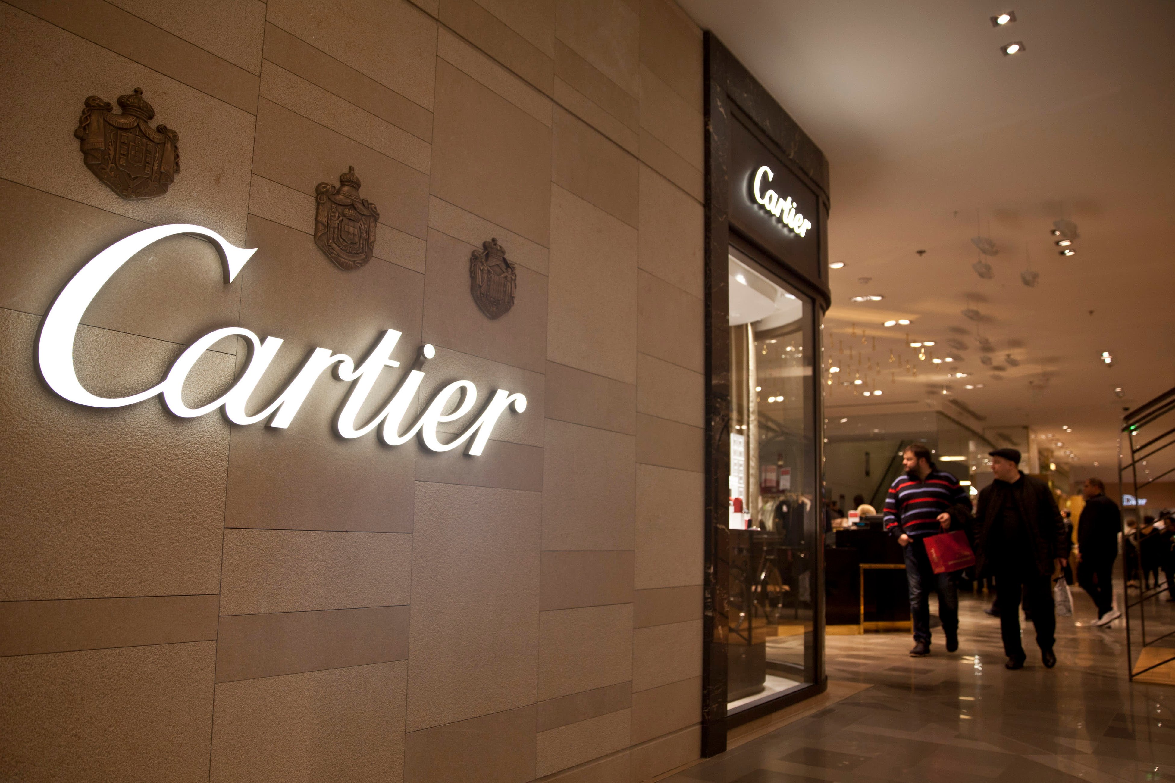 Despite ongoing weakness in China, Richemont, the owner of Cartier, reports a 10% increase in sales during the December quarter.