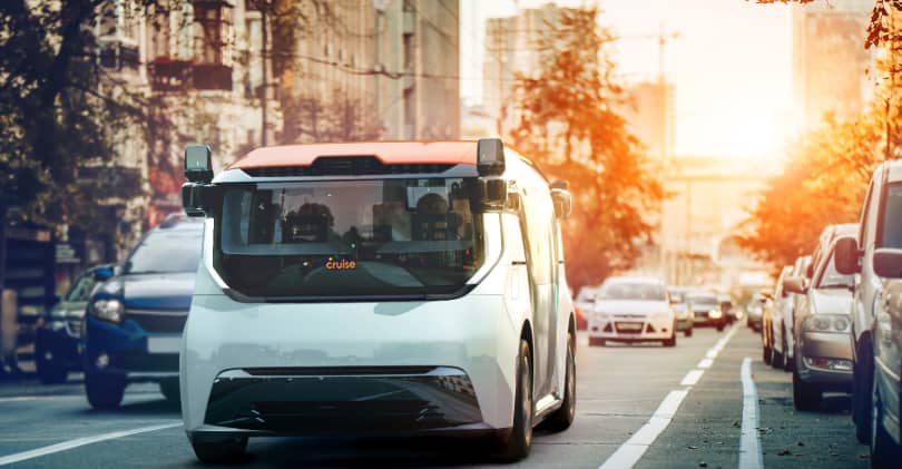 The release of GM's Cruise Origin autonomous vehicle has been indefinitely postponed.