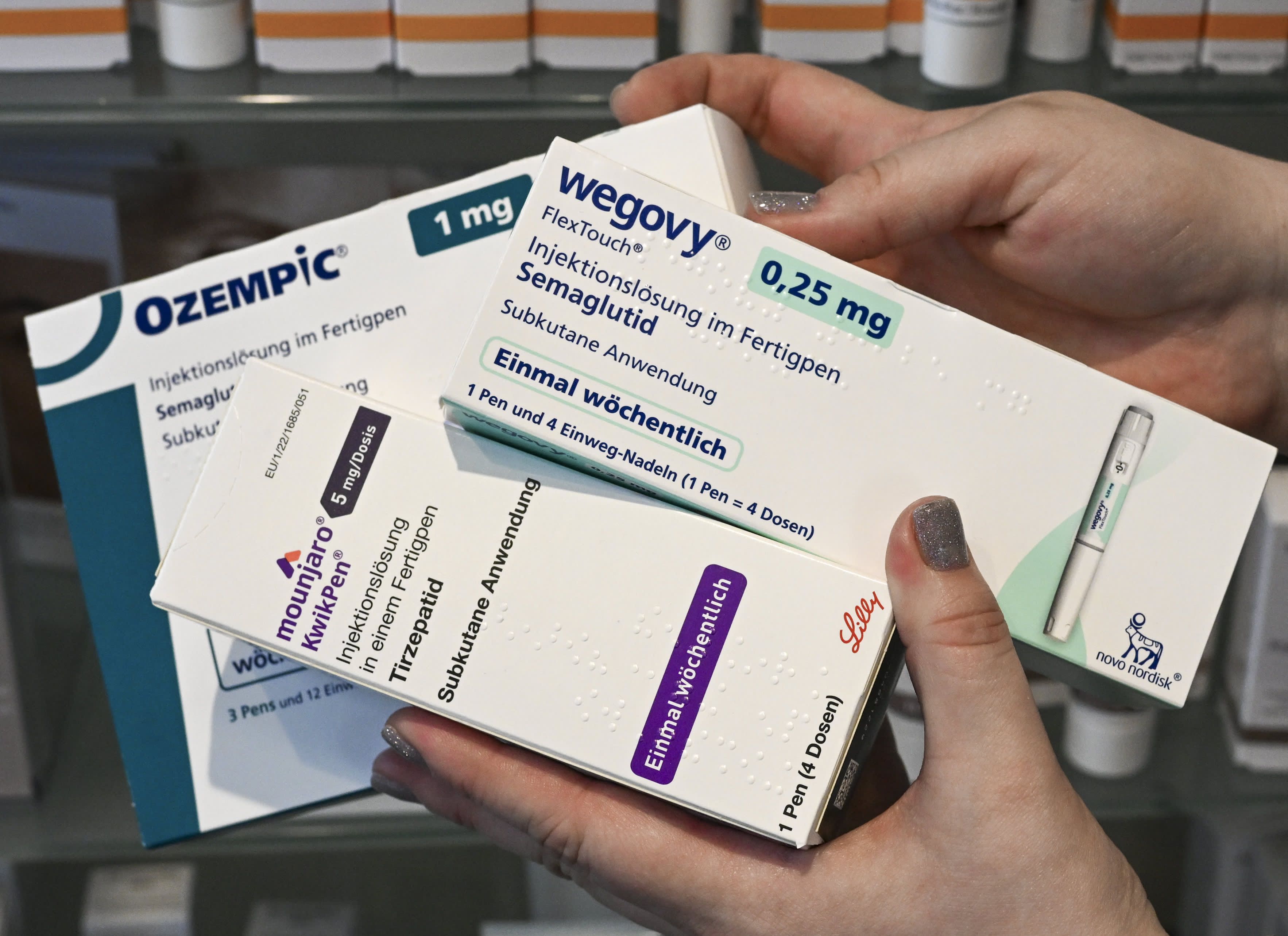 The FDA has announced that Ozempic and Wegovy, medications produced by Novo Nordisk, are now available in the U.S. after shortages.