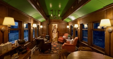 An Airbnb that generates over $90,000 annually was created by a family who purchased an abandoned 1909 train car for just $3,000. Explore its interior.