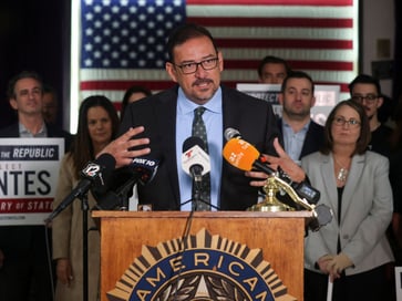 Arizona's Secretary of State labels threatening U.S. election officials as 'domestic terrorism'.