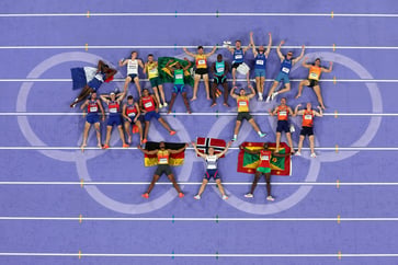 Capturing the excitement of the Olympics in your daily routine: "Everywhere you look, there is joy."