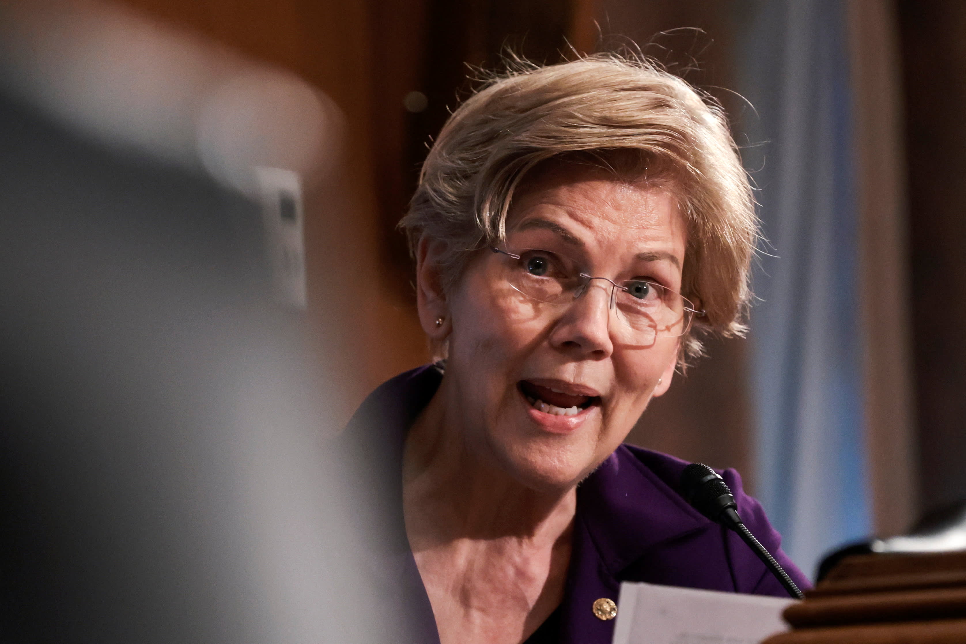 Sen. Elizabeth Warren applauds Biden's billionaires' tax proposal and advocates for further CEO pay reforms.