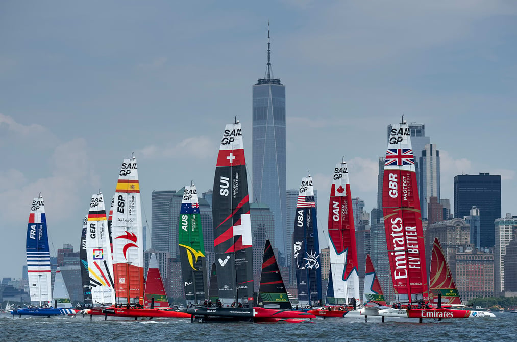 Rolex becomes the first title sponsor of the SailGP global sailing competition.