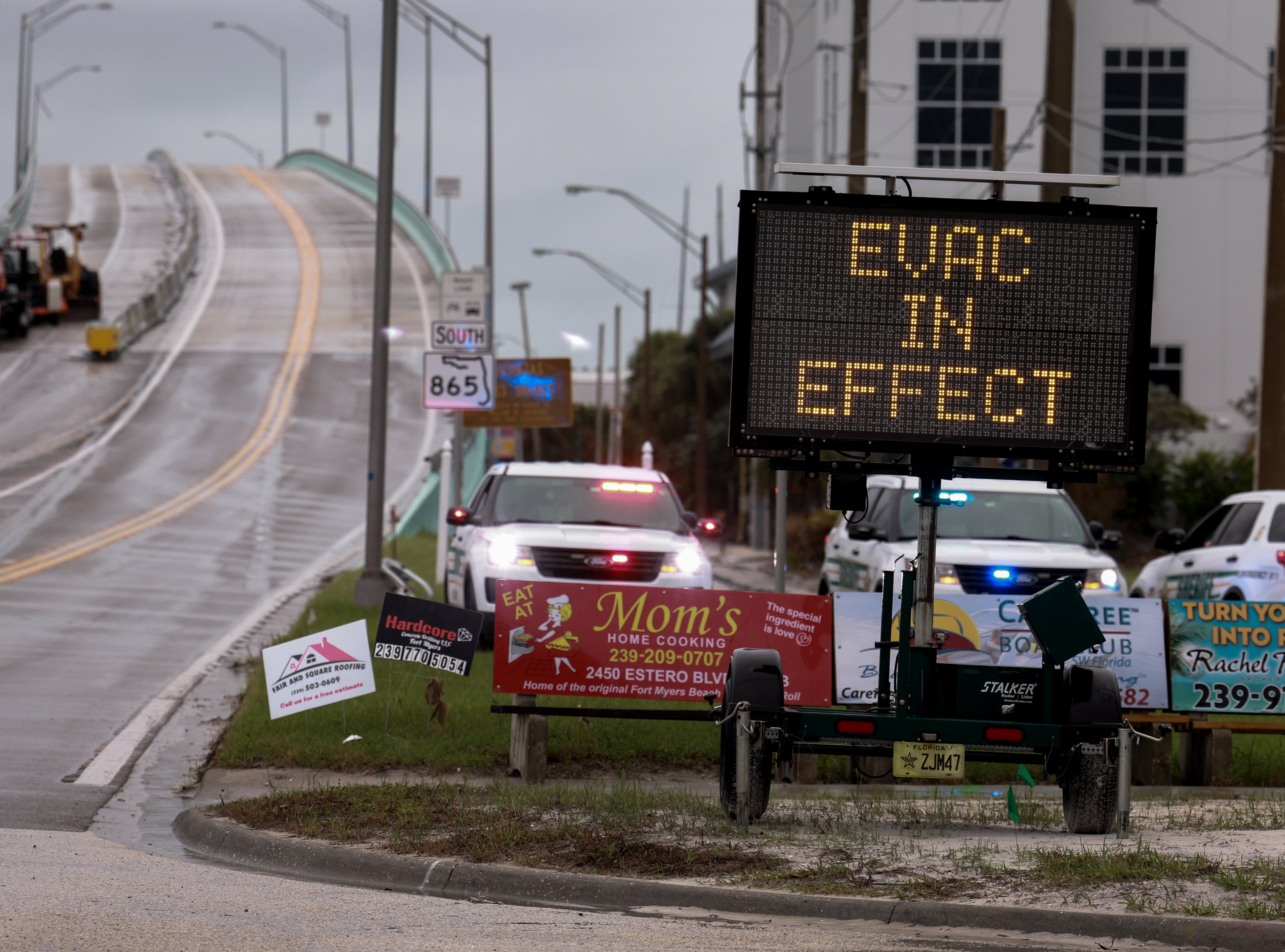 Florida is readying for Hurricane Milton with photos depicting preparations and evacuations.