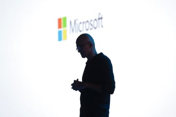 Microsoft's cloud miss overshadows better-than-expected revenue and earnings, causing shares to drop.