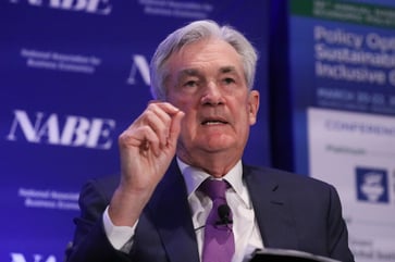 Traders anticipate a hawkish Fed and forecast half-point rate increases in May and June.