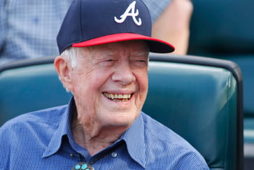 Jimmy Carter, the former president, resided in a $167,000 home for the past 43 years, which was less expensive than the Secret Service vehicles parked outside.