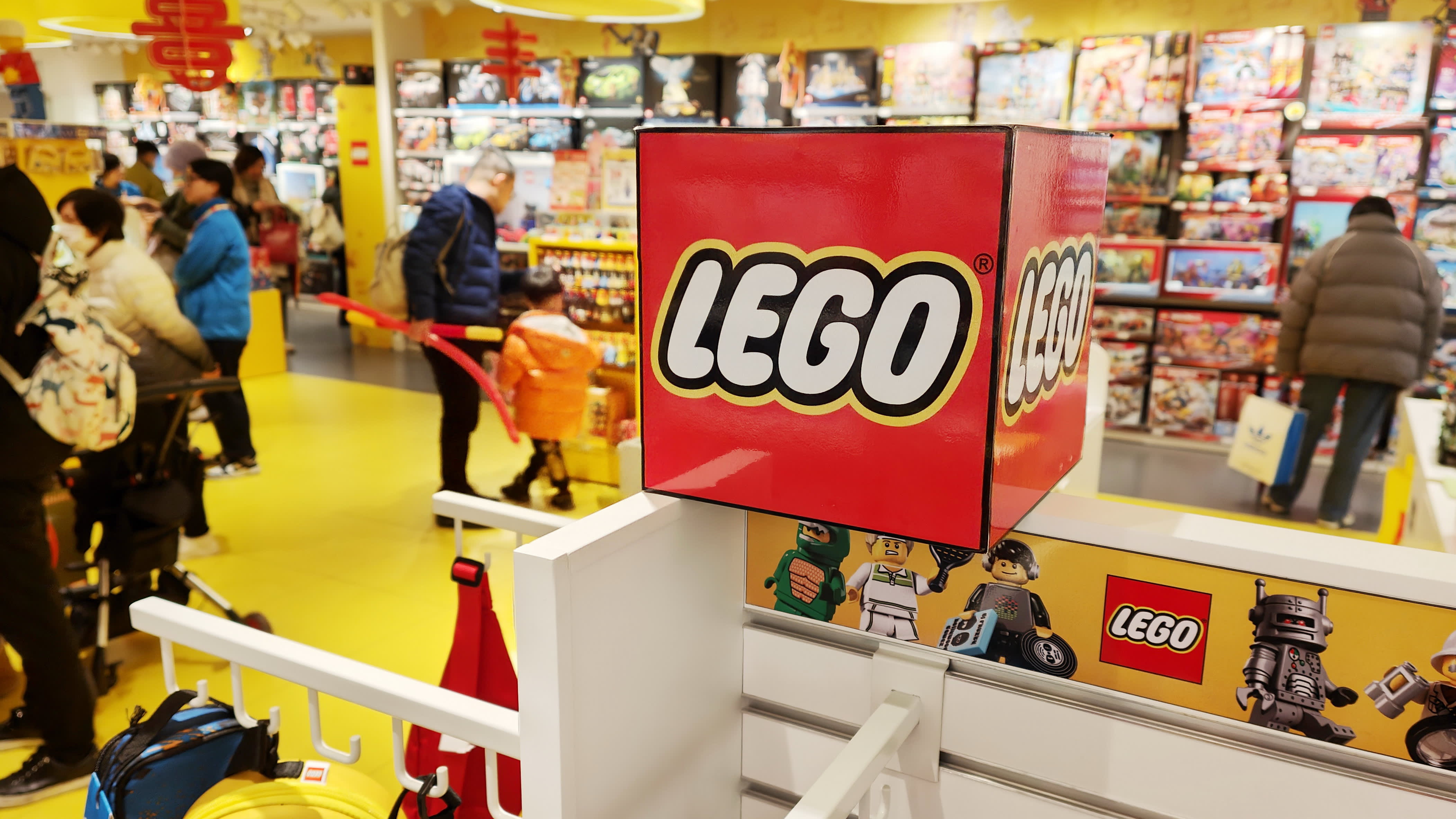 Despite trade-downs and China pullback, Lego revenue increases in 2023.