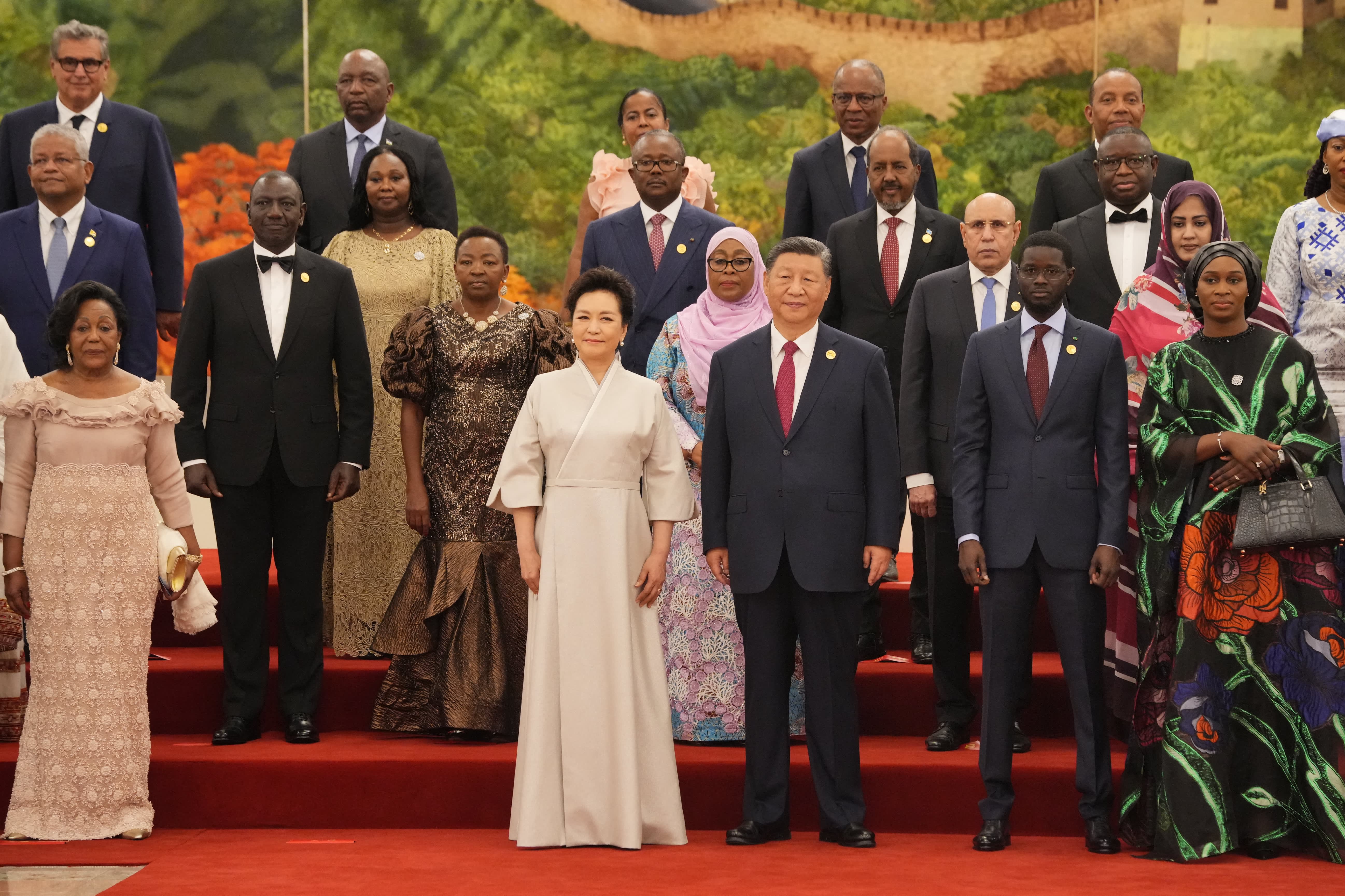 China's Xi commits to providing over $50 billion in financial assistance to Africa to strengthen cooperation.