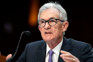 Listen to Fed Chair Jerome Powell's comments on interest rate policy and the economy.